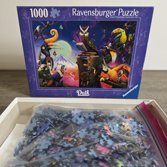 Songs of Extinct Birds - 1000 Piece Jigsaw Puzzle by Ravensburger - Picture 2 of 5